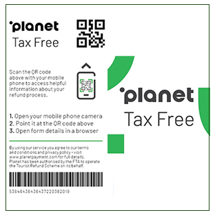 ДОКУМЕНТЫ ДЛЯ ОФОРМЛЕНИЯ TAX FREE